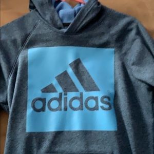 adidas logo hoodie
